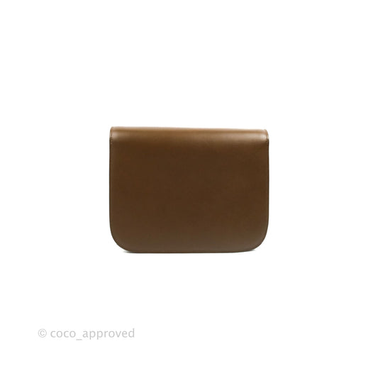 Celine Medium Classic Box Flap Caramel Smooth Calfskin