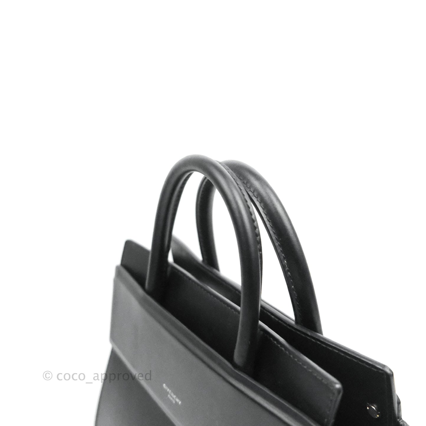 Givenchy Mini Horizon Crossbody Bag Black Silver Hardware