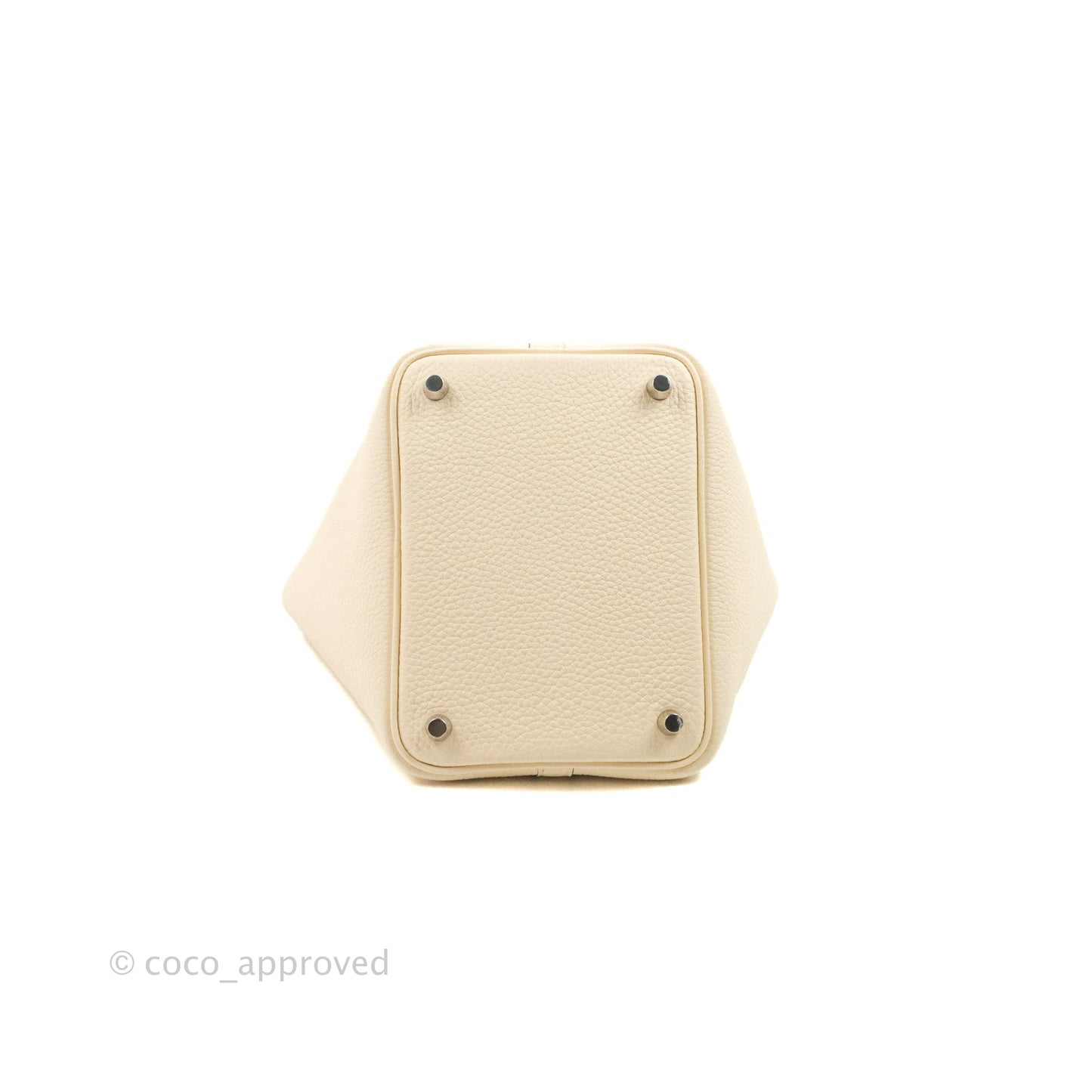 Hermès Picotin Lock 18 PM Nata Clemence Silver Hardware