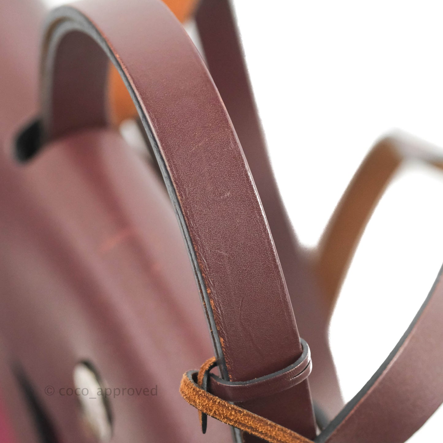 Hermès Herbag Zip 31 in Prune Hunter Cowhide & Canvas Palladium Hardware