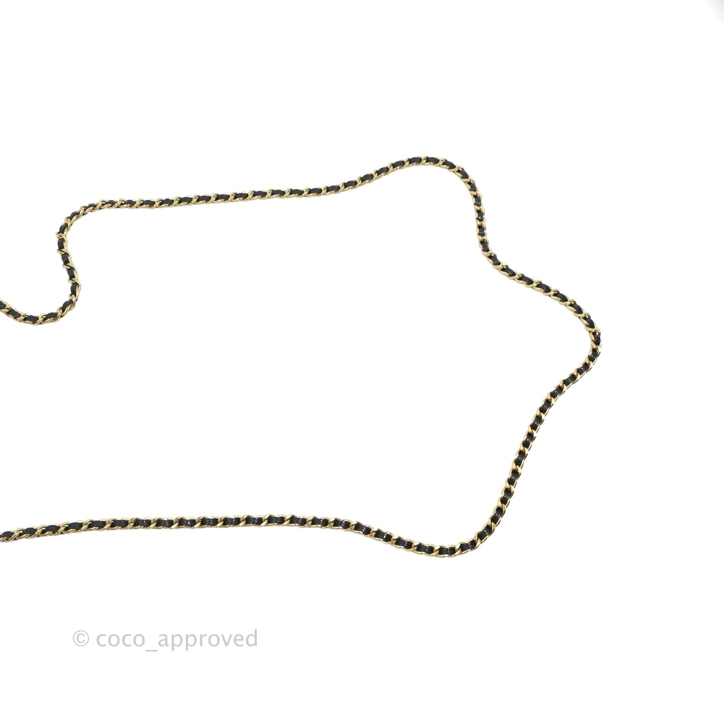 Chanel Quilted Classic WOC Black Caviar Gold Hardware