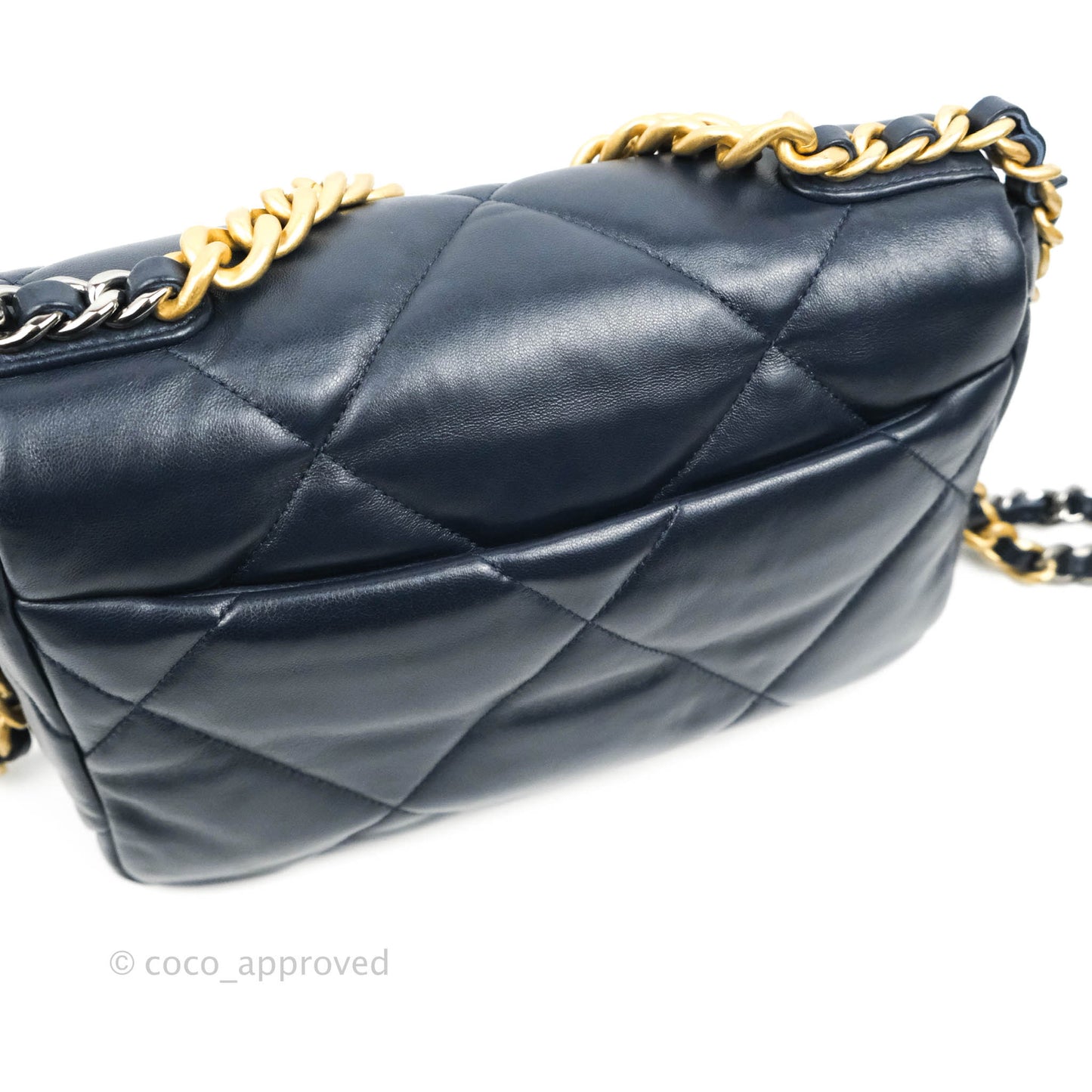 Chanel 19 Small Navy Mixed Hardware