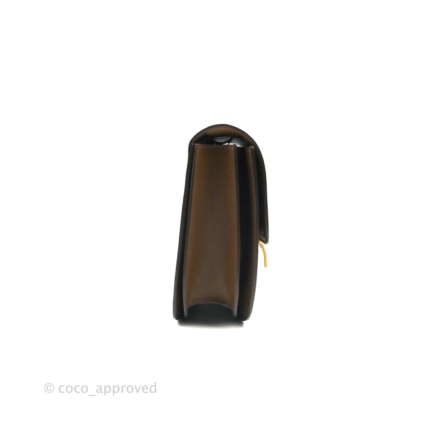Celine Medium Classic Box Flap Caramel Smooth Calfskin