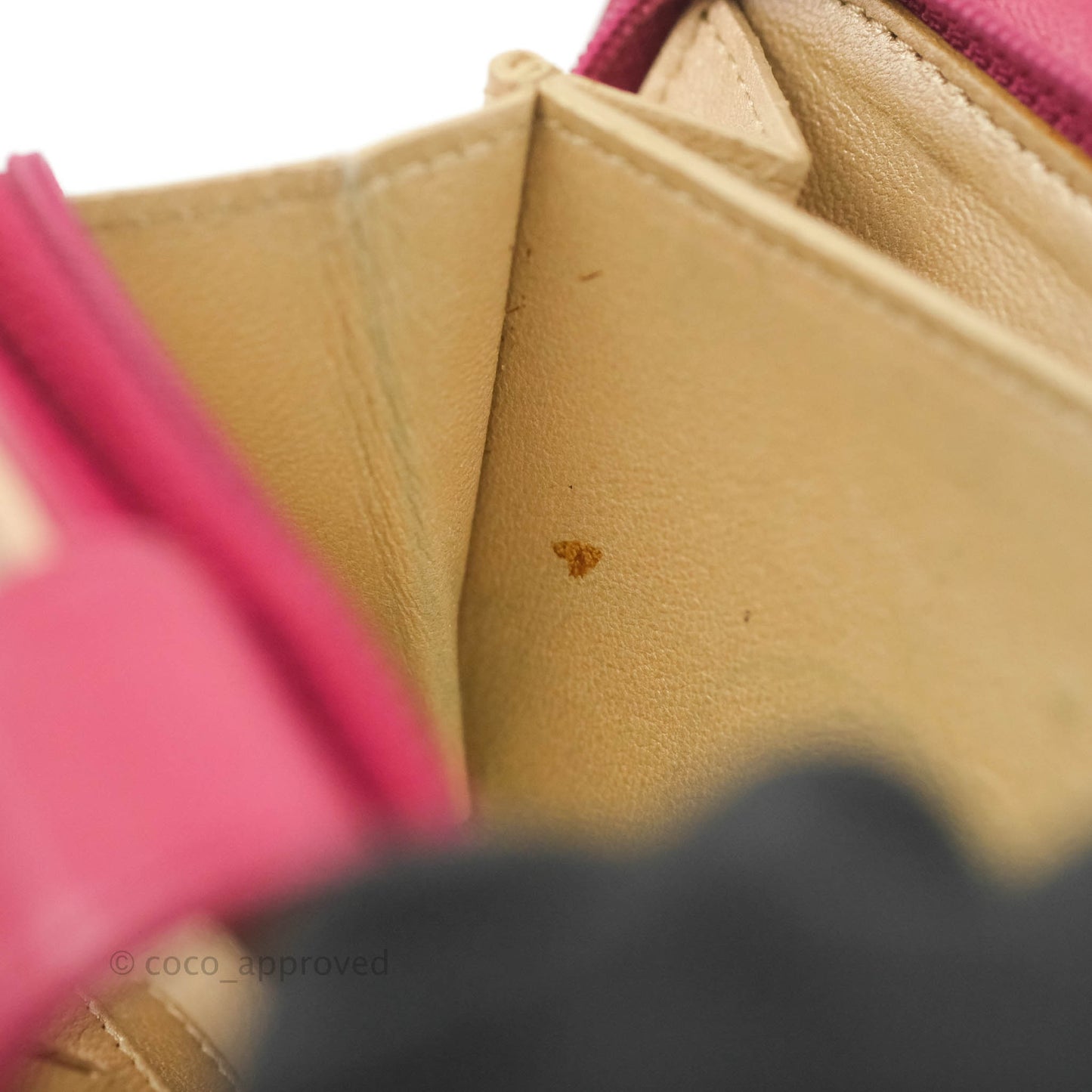 Chanel Wallet in Pink Camellia Embossed Lambskin