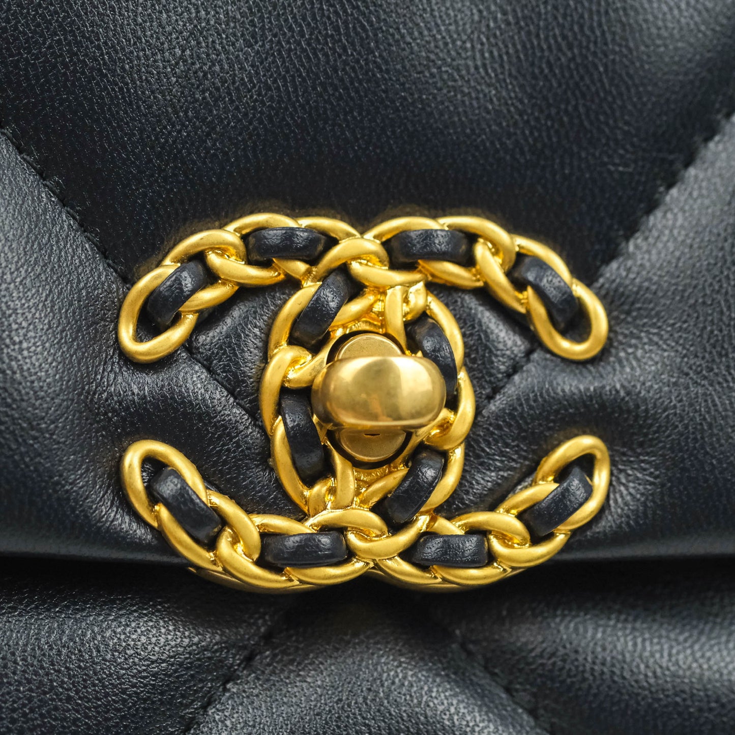 Chanel 19 Small Navy Mixed Hardware