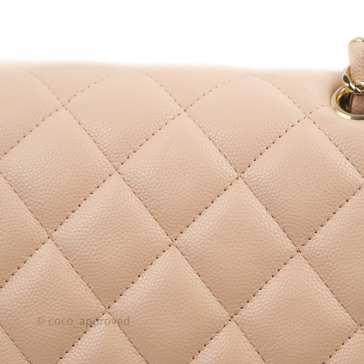 Chanel Jumbo Double Flap Rose Clair Pink Caviar Gold Hardware⁣⁣