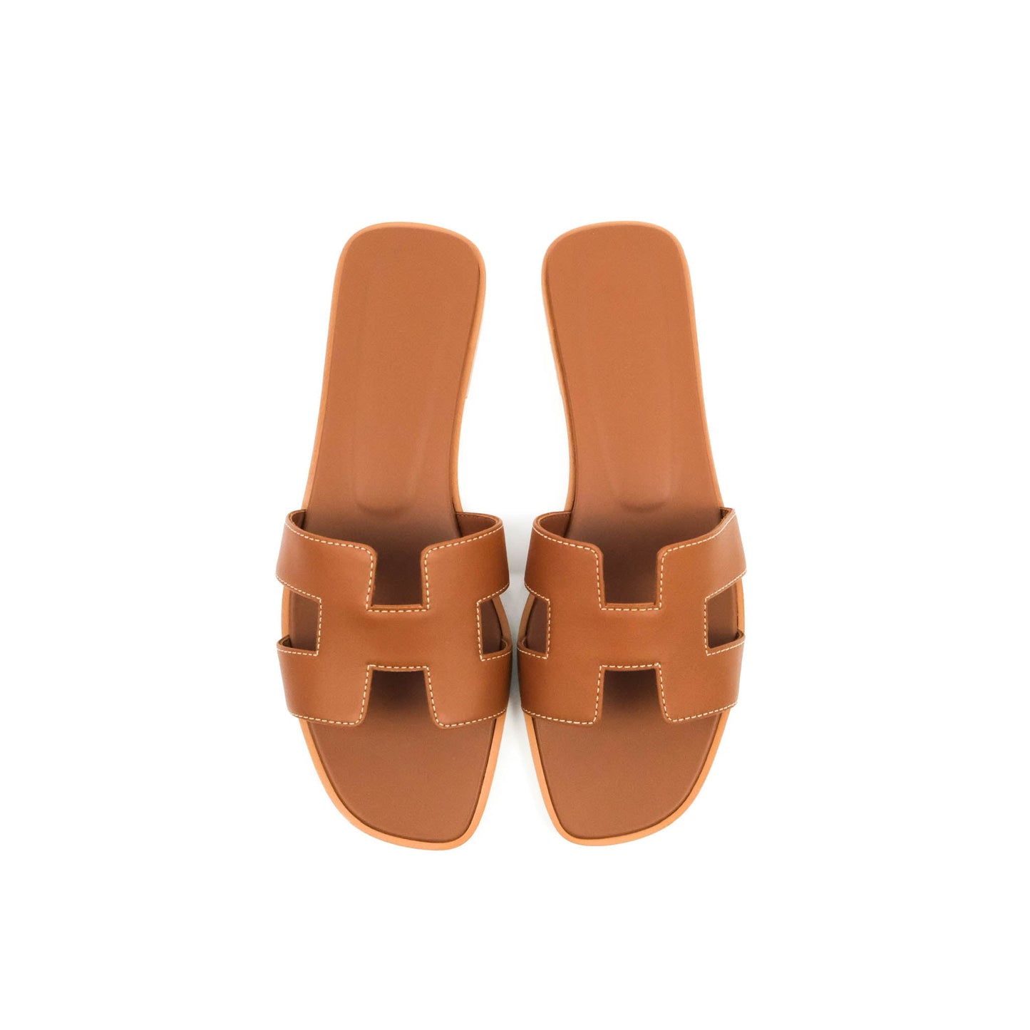 Hermès Oran Sandals in Gold Size 39