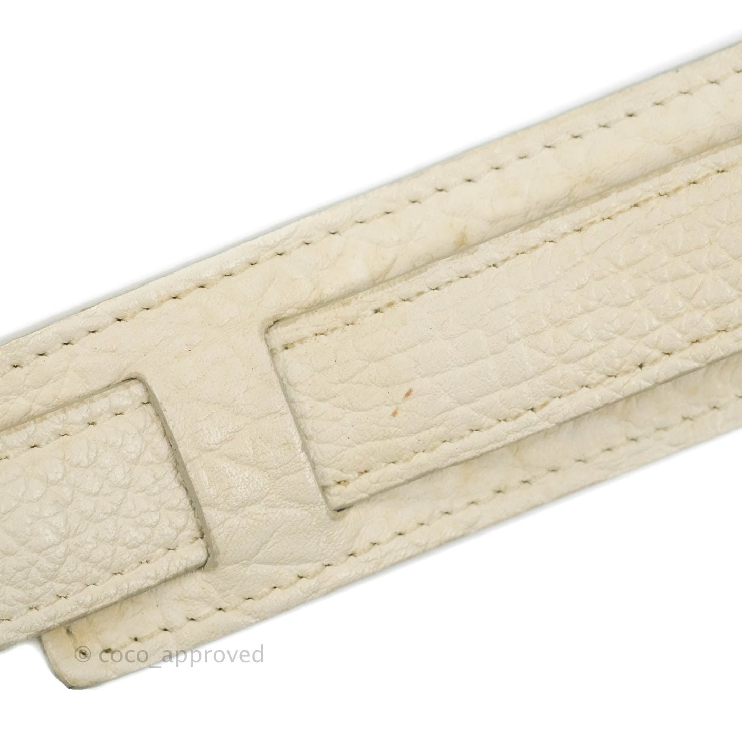 Celine Small Sleek Calfskin Tri-Color Trapeze Ivory