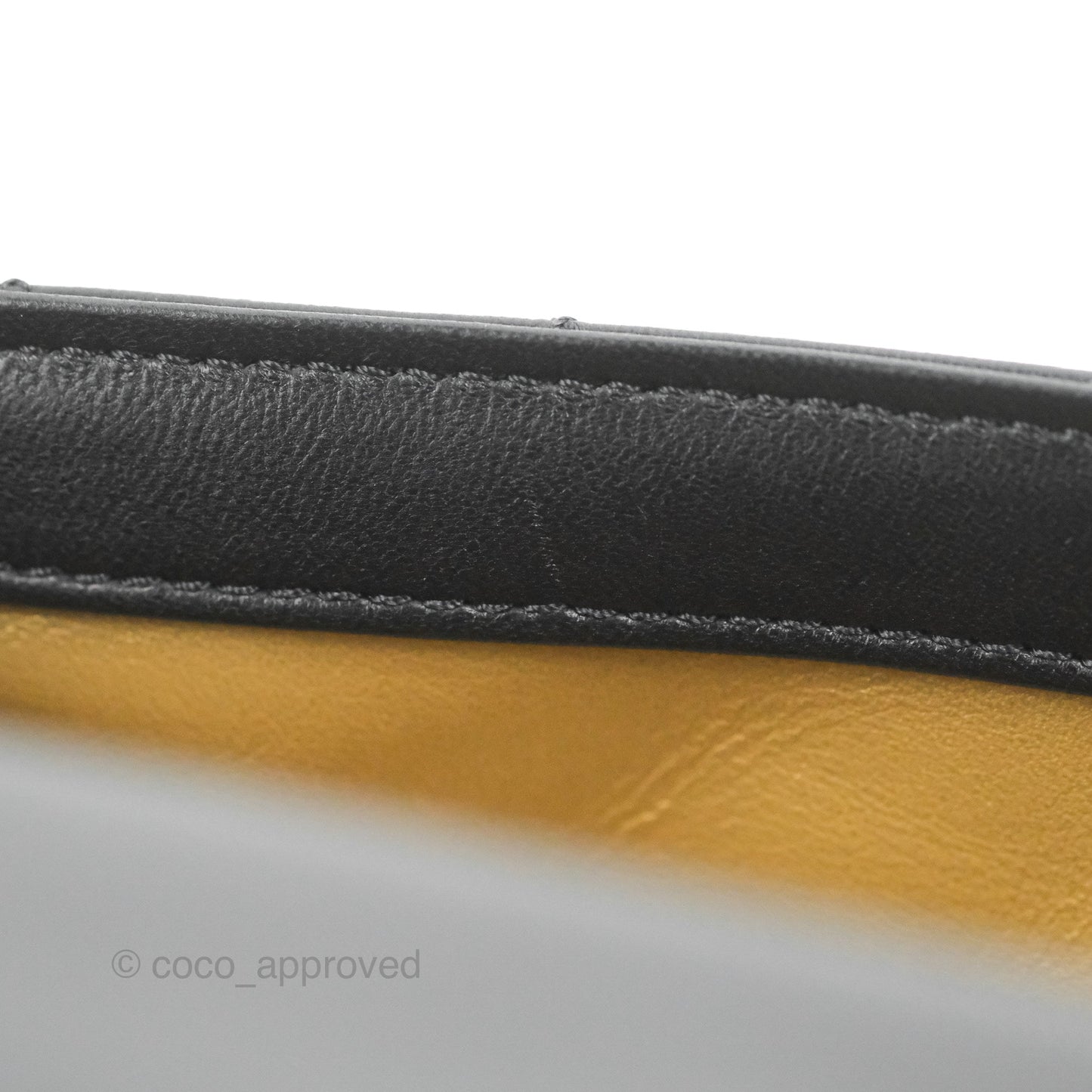 Chanel Mini Rectangular Pearl Crush Quilted Black Lambskin Aged Gold Hardware