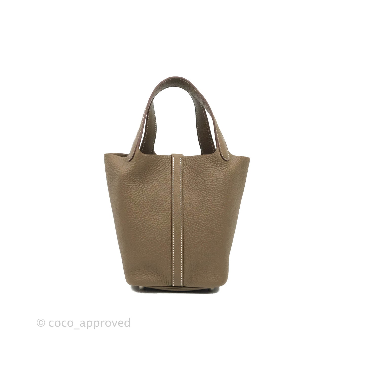 Hermès Picotin Lock 18 Etoupe Clemence Palladium Hardware