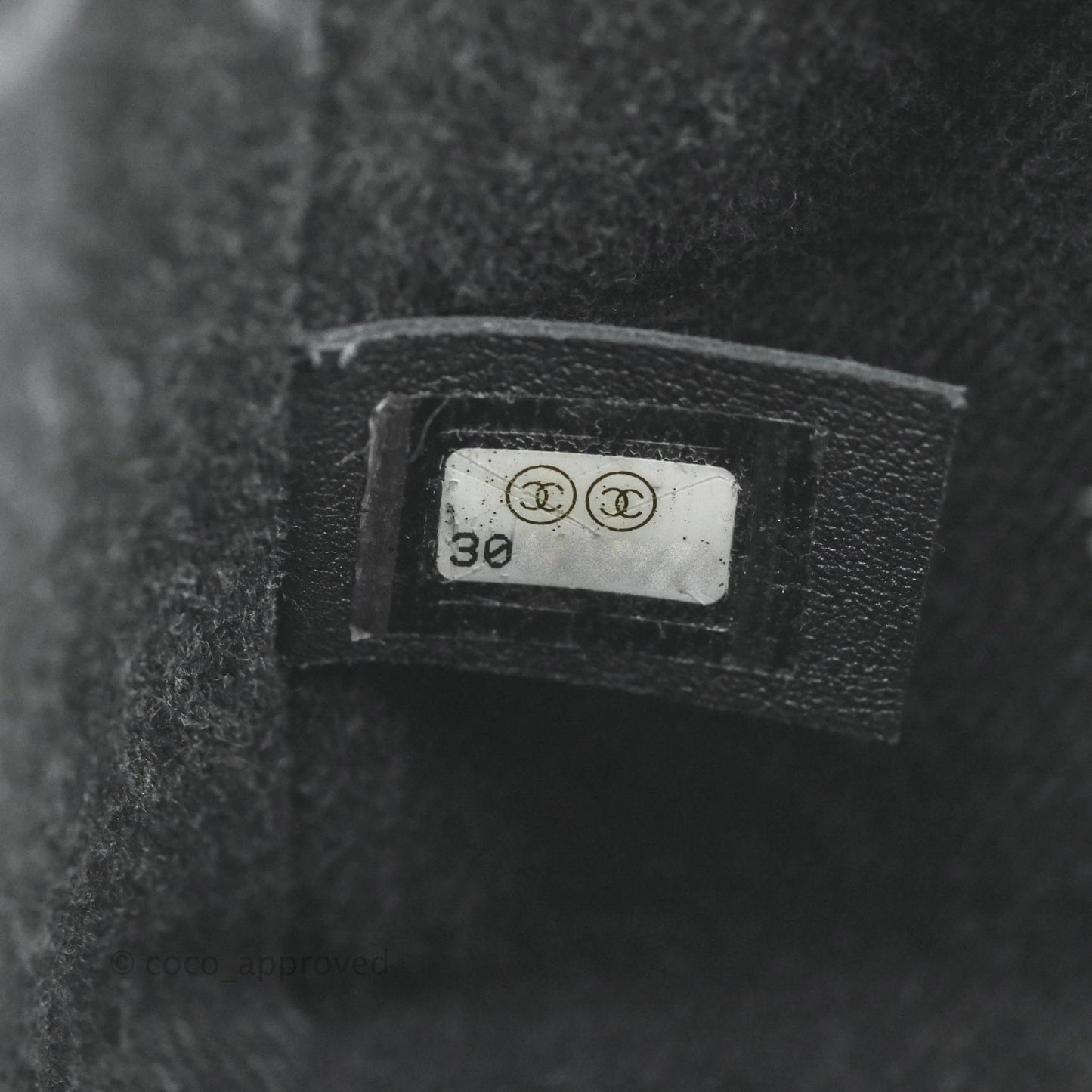 Chanel Quilted Mini Square Black Denim Silver Hardware