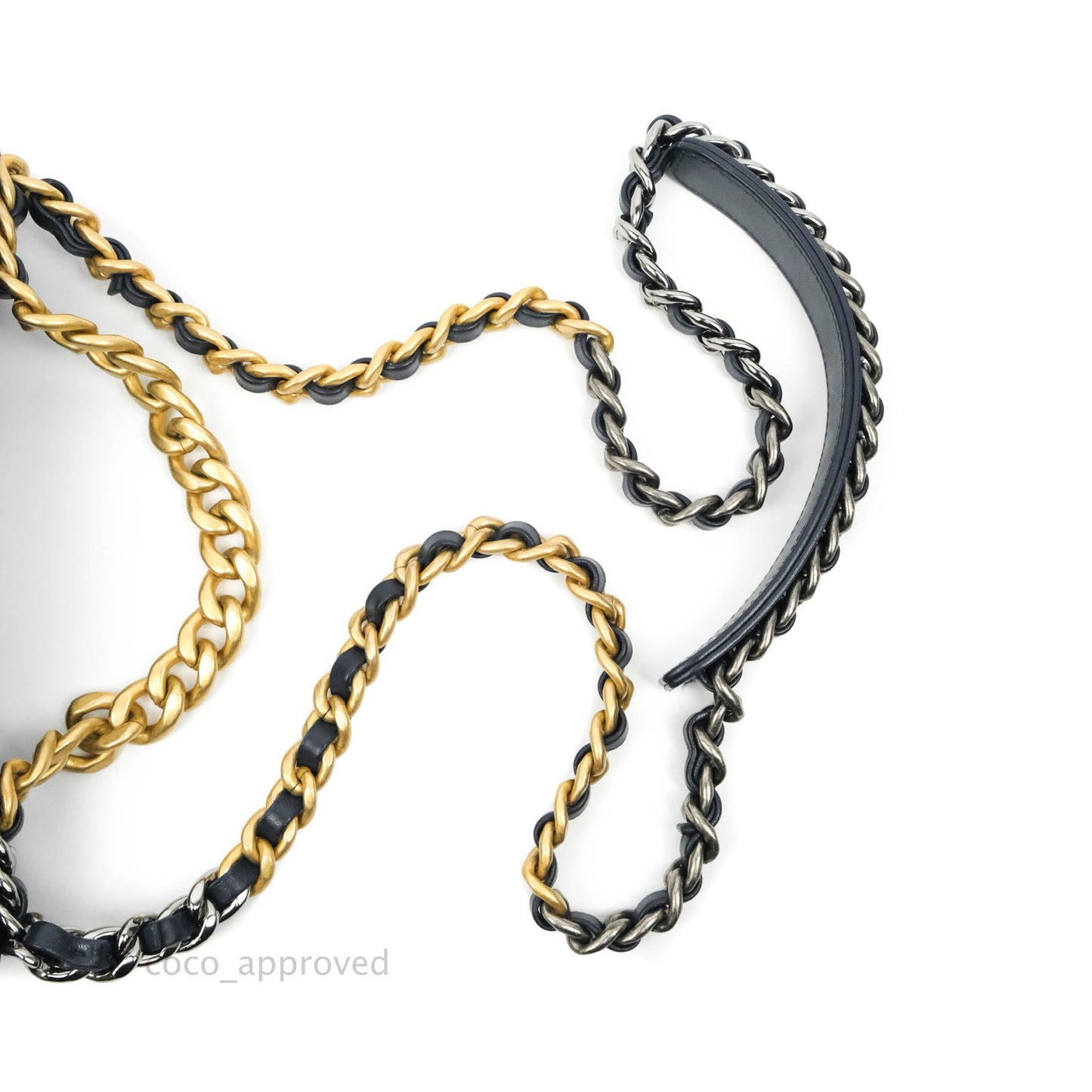Chanel 19 Small Navy Mixed Hardware