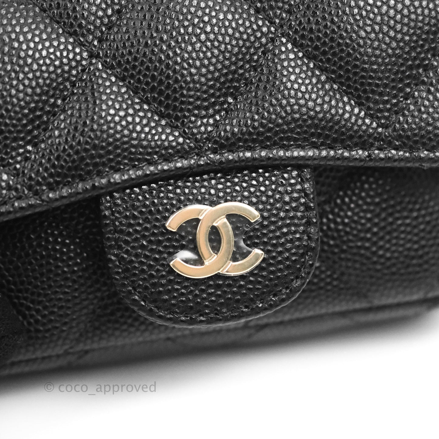 Chanel Classic Belt Bag Black Caviar Gold Hardware