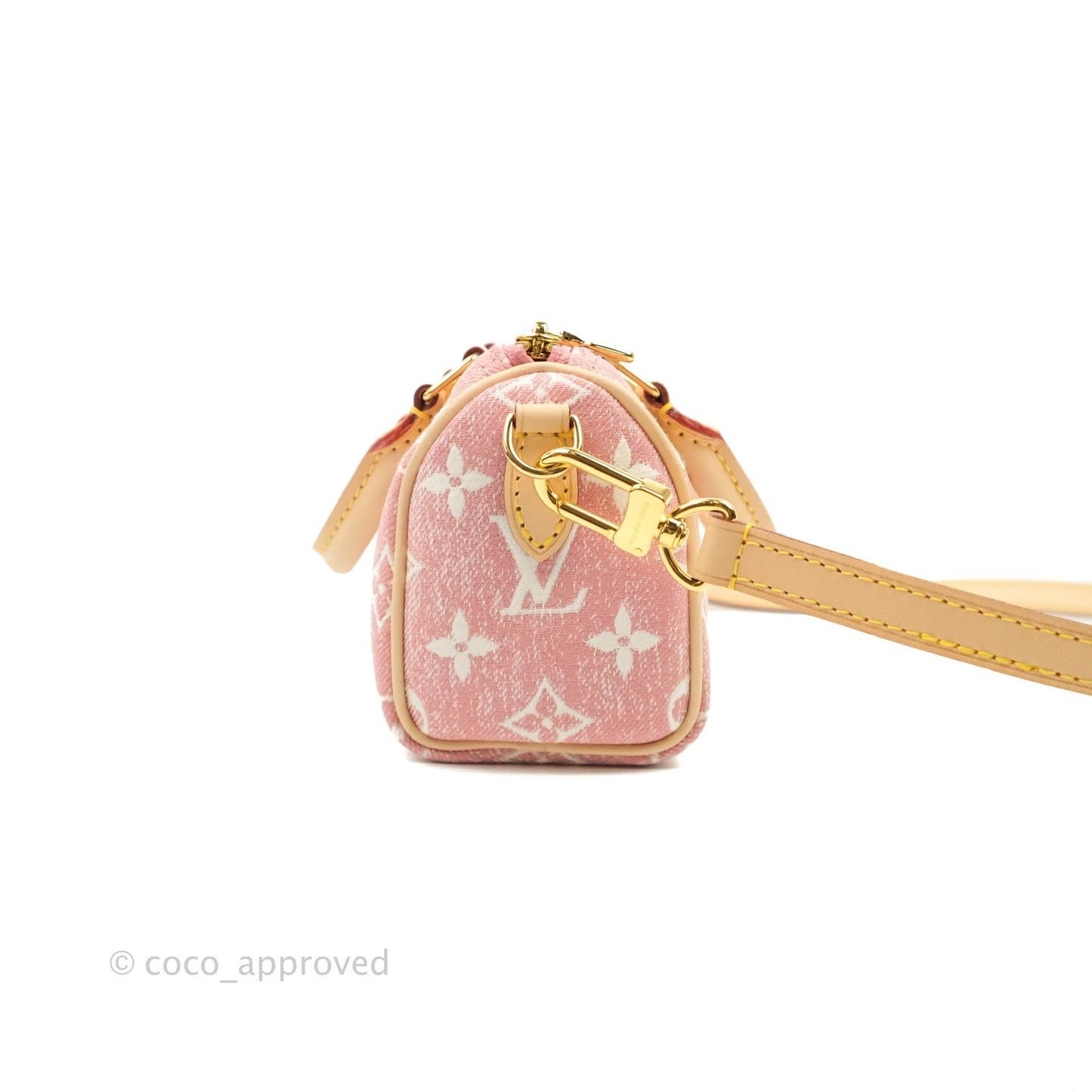 Louis Vuitton Denim Nano Speedy