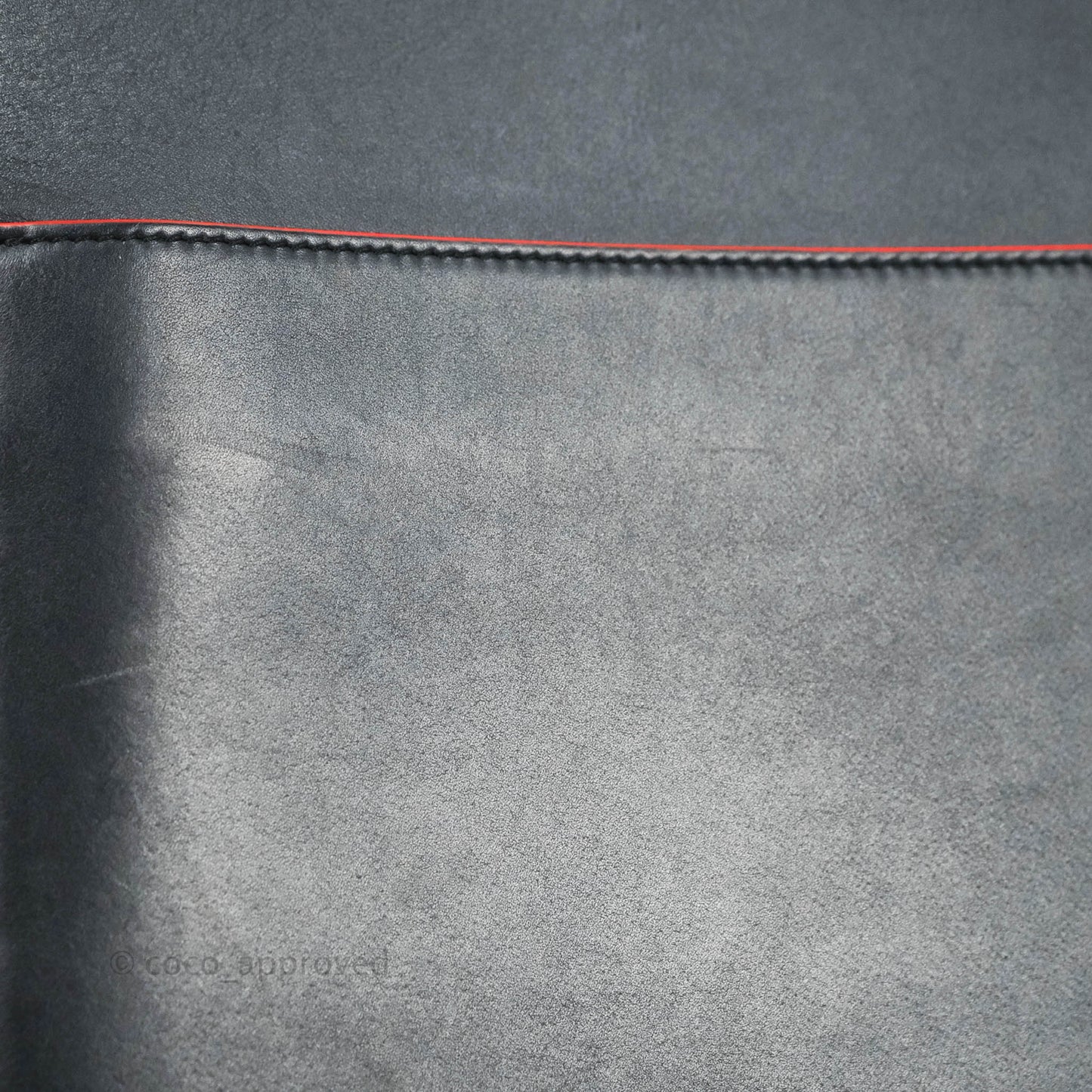 Celine Sangle Bucket Bag Navy Calfskin