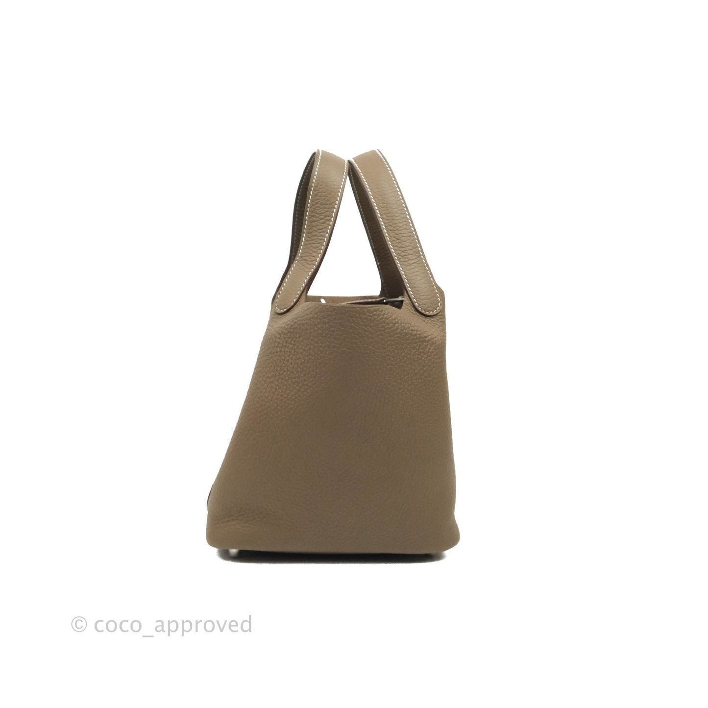 Hermès Picotin Lock 18 Etoupe Clemence Palladium Hardware