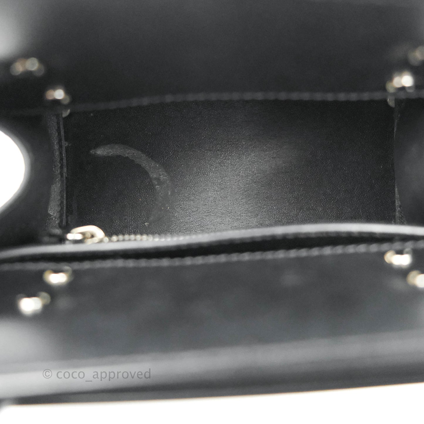 Givenchy Mini Horizon Crossbody Bag Black Silver Hardware