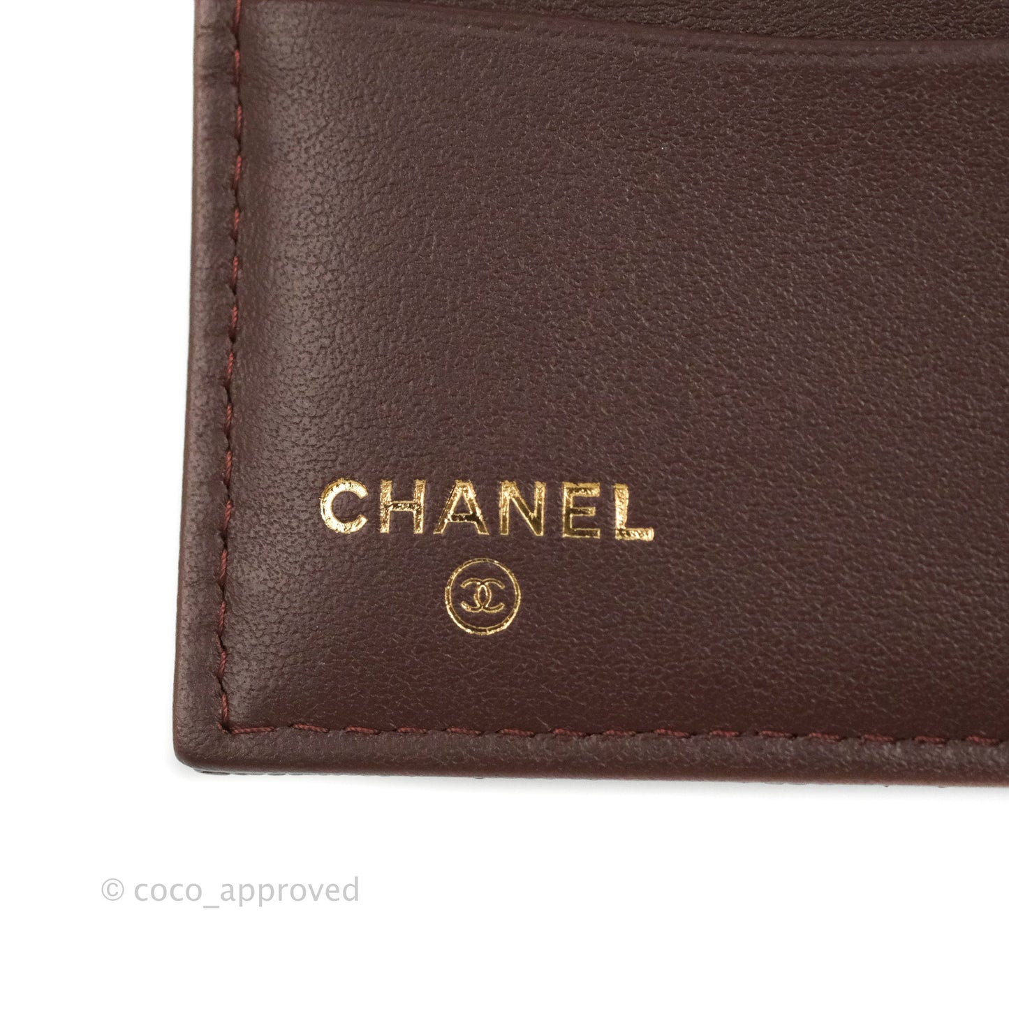 Chanel Quilted Mens Wallet Caviar Black Gold Hardware