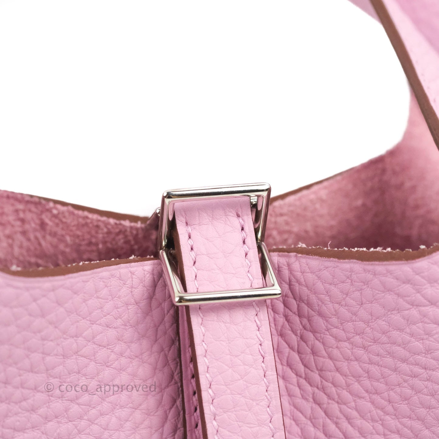 Hermès Picotin Lock 18 PM X9 Mauve Sylvestre Clemence Palladium Hardware