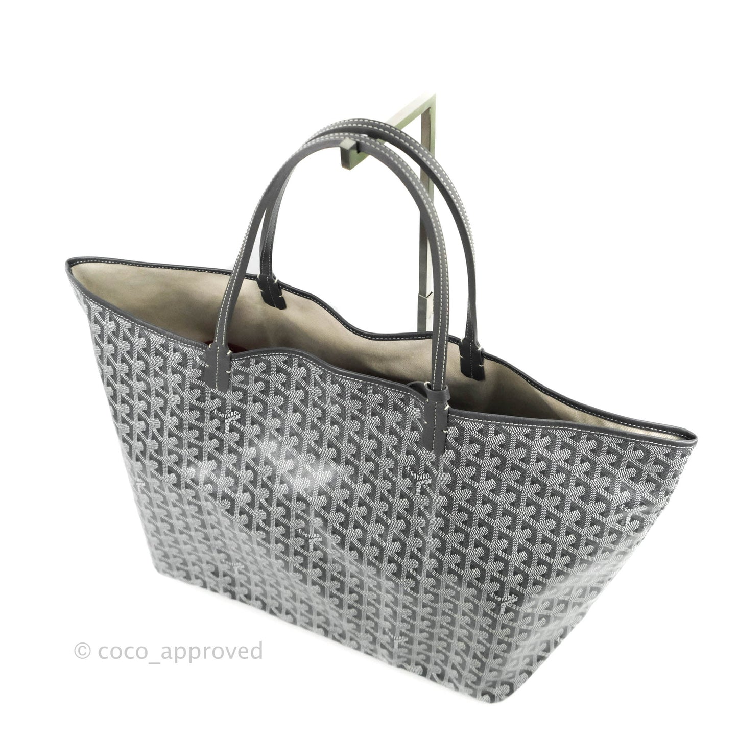 Goyard St. Louis Tote GM Grey