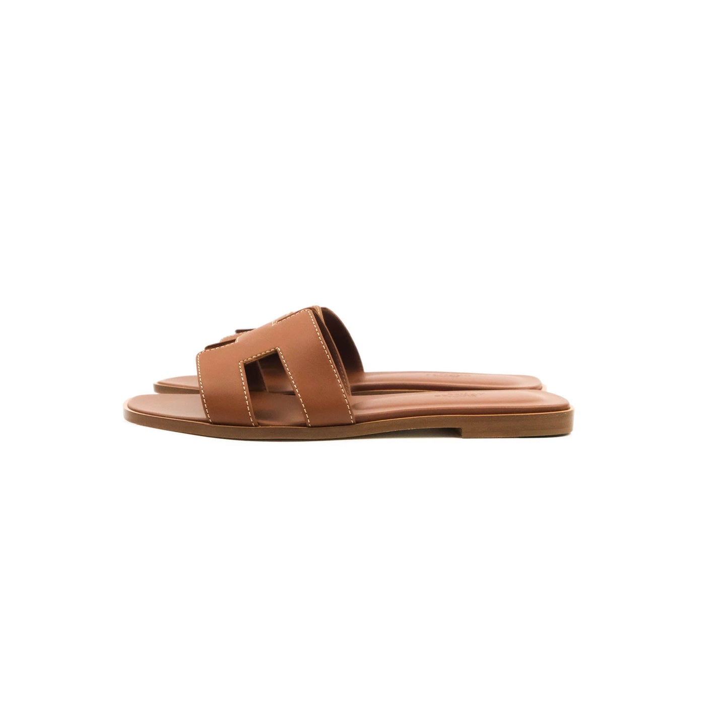 Hermès Oran Sandals in Gold Size 39