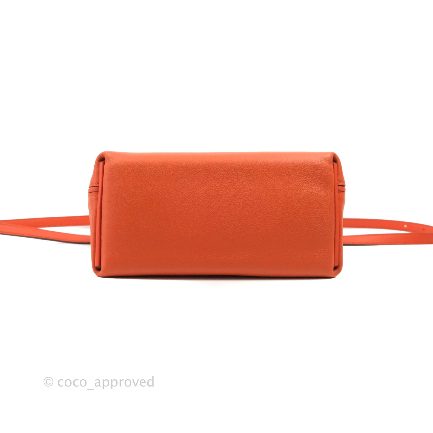 Hermès 24/24 21 Mini Terre Battue Palladium Hardware