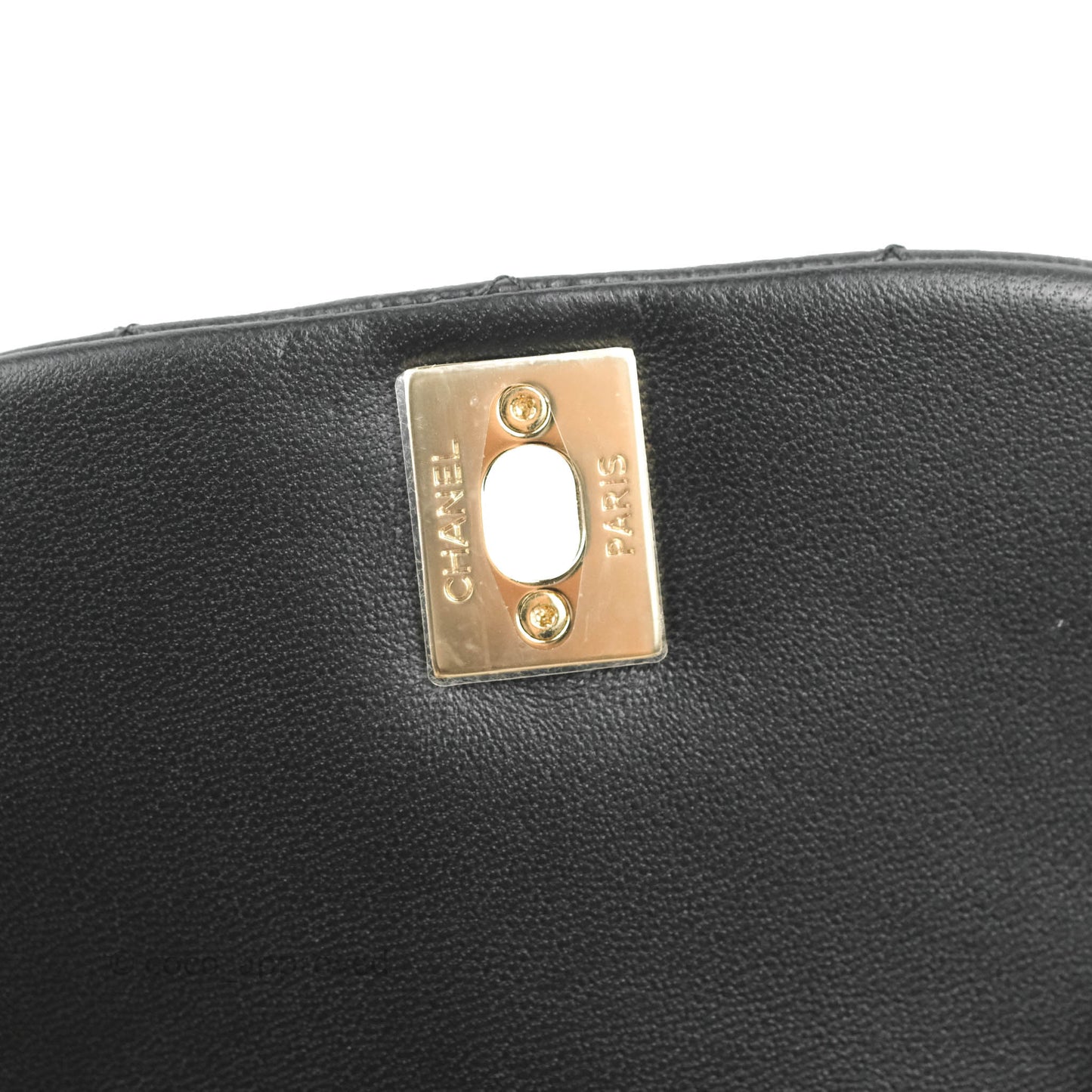 Chanel Quilted Small Duma Drawstring Backpack Black Lambskin 22A