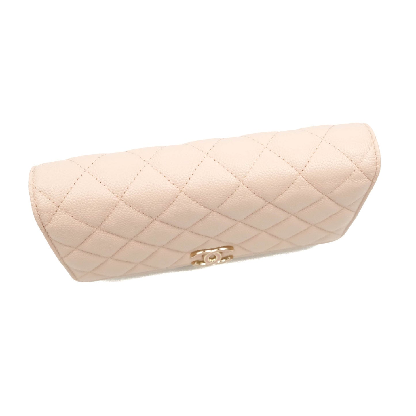 Chanel Wallet on Chain Pale Pink Caviar Gold Hardware 21C