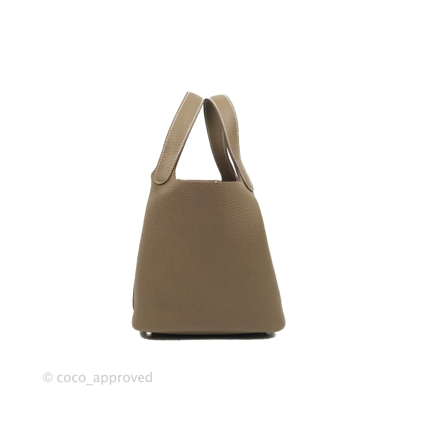 Hermès Picotin Lock 18 Etoupe Clemence Palladium Hardware