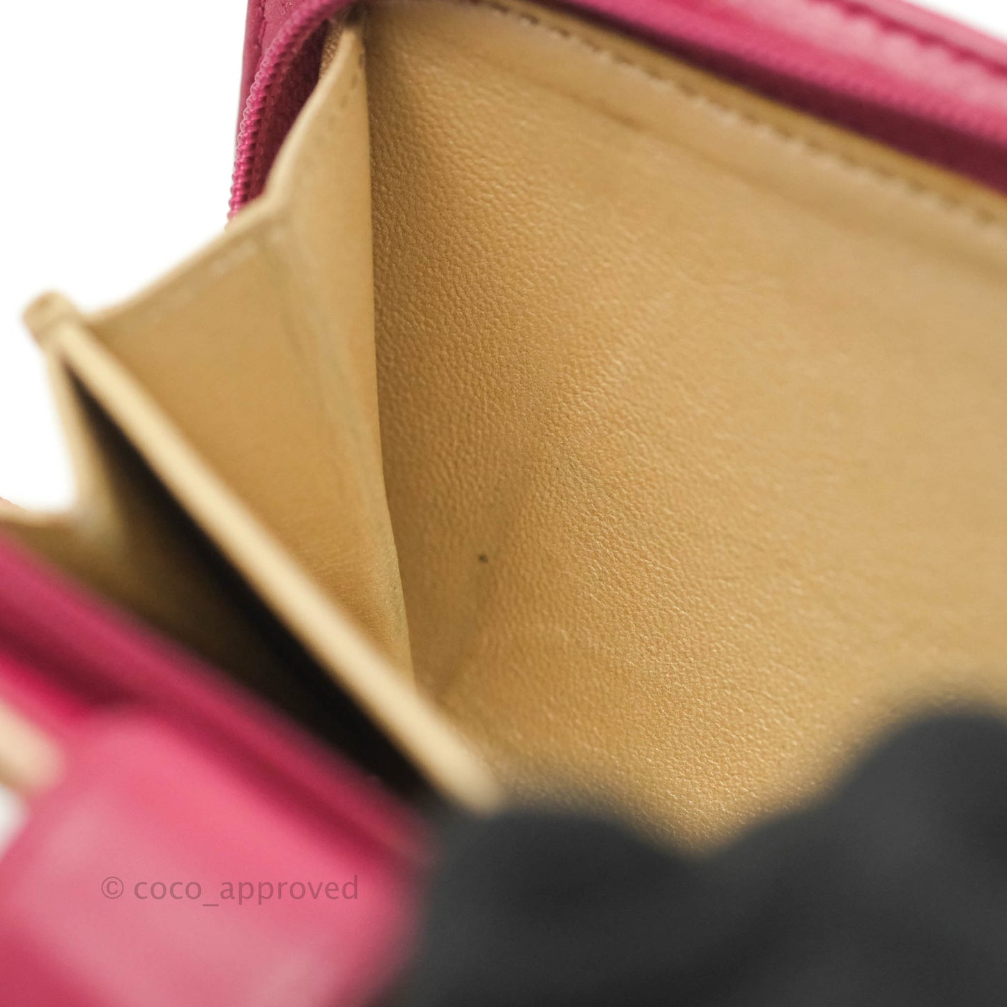 Chanel Wallet in Pink Camellia Embossed Lambskin