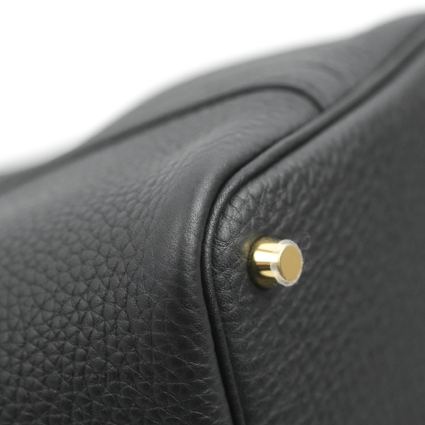 Hermès Picotin Lock 18 Black Clemence Gold Hardware