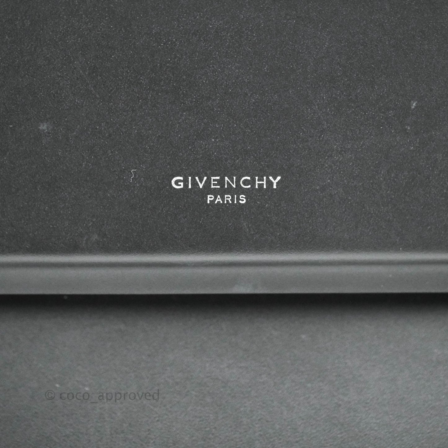 Givenchy Mini Horizon Crossbody Bag Black Silver Hardware