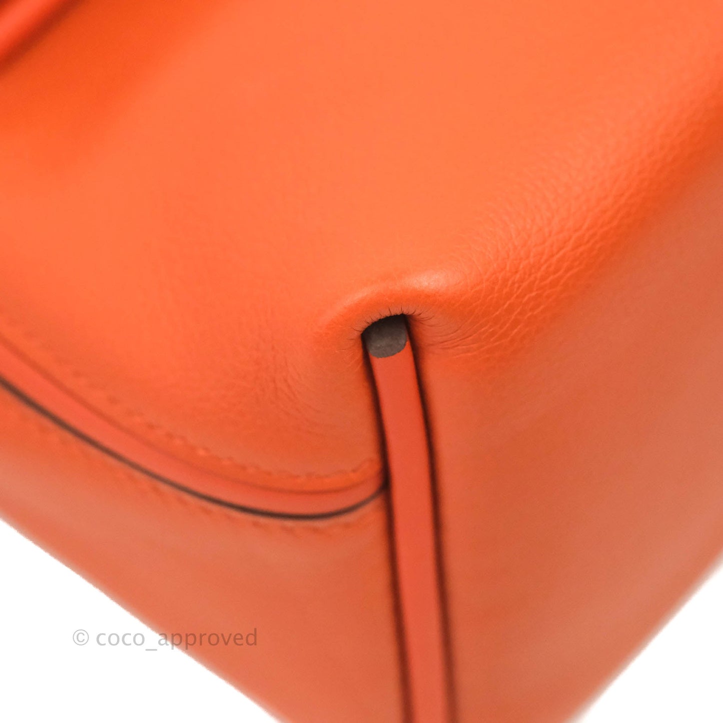 Hermès 24/24 21 Mini Terre Battue Palladium Hardware
