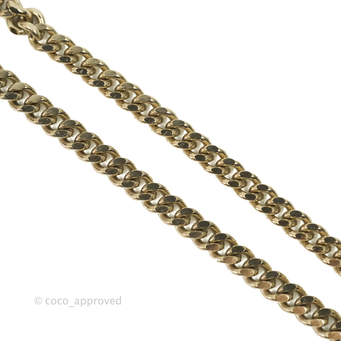 Chanel Crystal CC Gold Chain Choker 22B