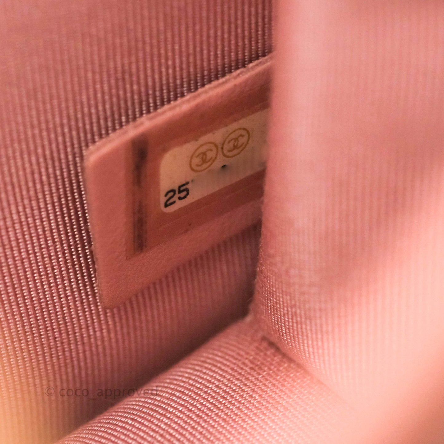 Chanel Small CC Box Flap Bag Pink Calfskin Silver Hardware