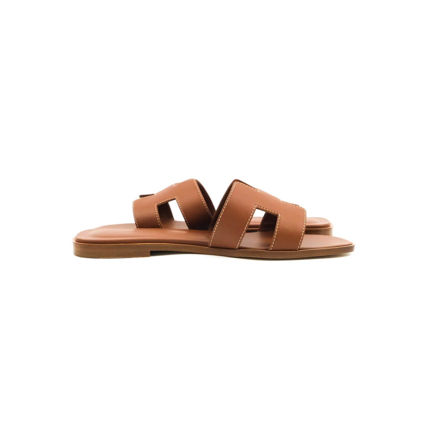 Hermès Oran Sandals in Gold Size 39