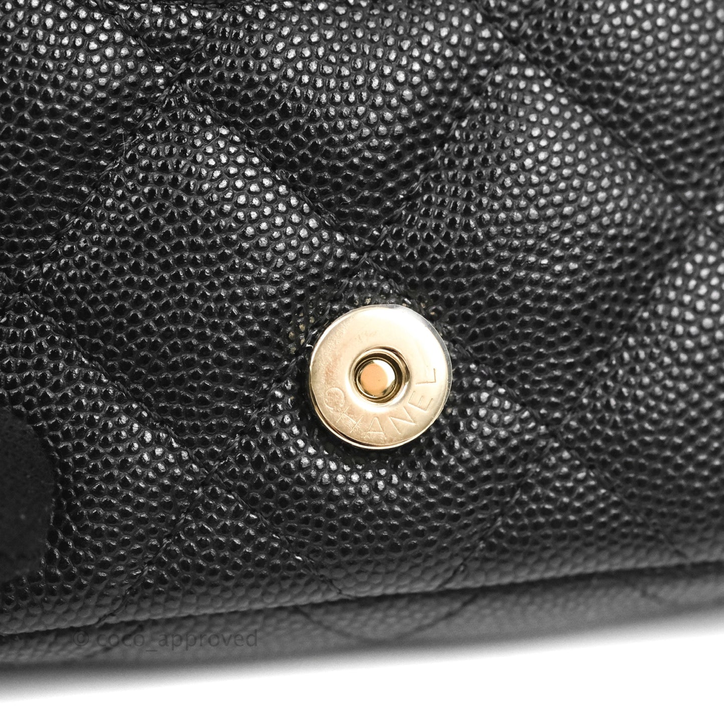 Chanel Classic Belt Bag Black Caviar Gold Hardware