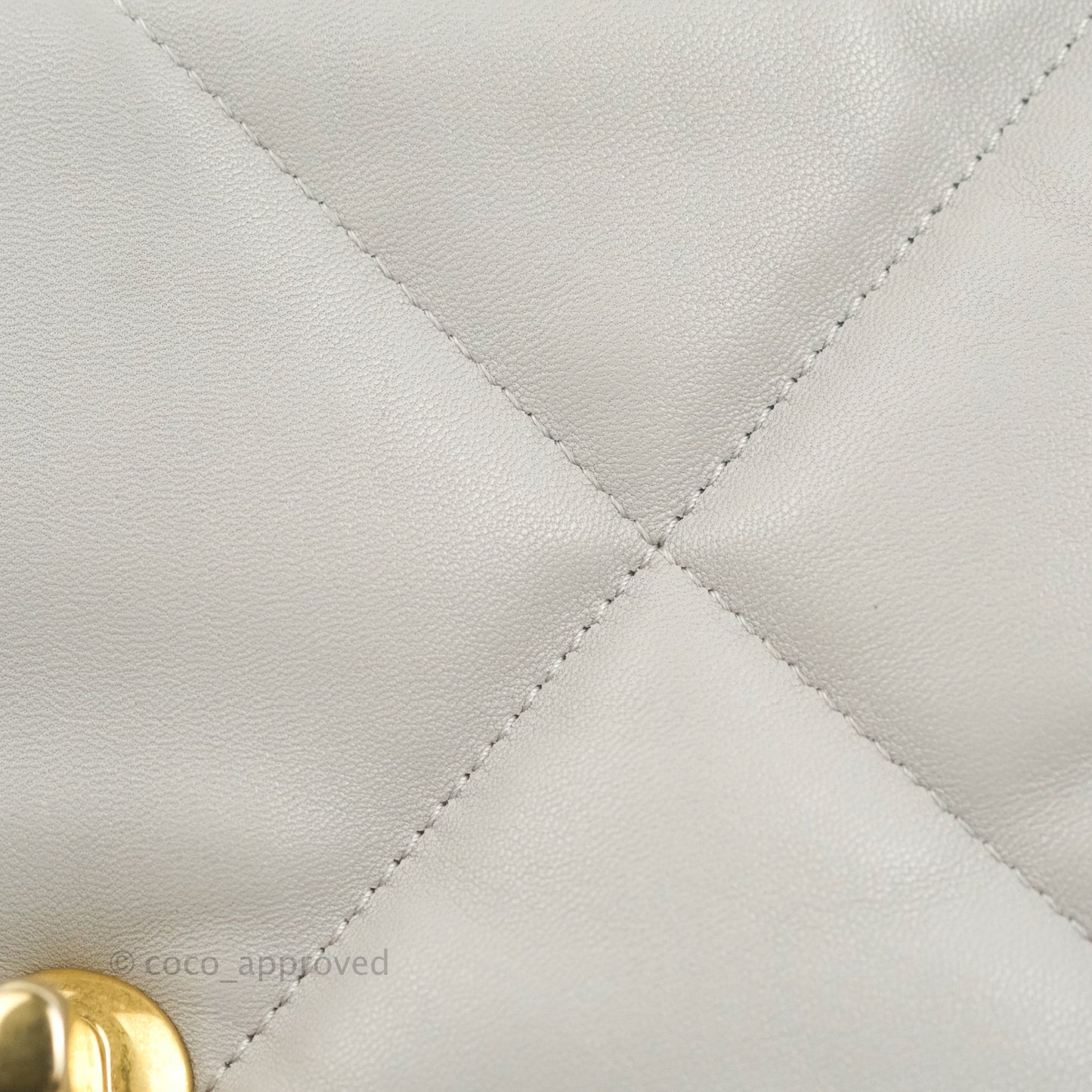 Chanel 19 Medium Grey Mixed Hardware