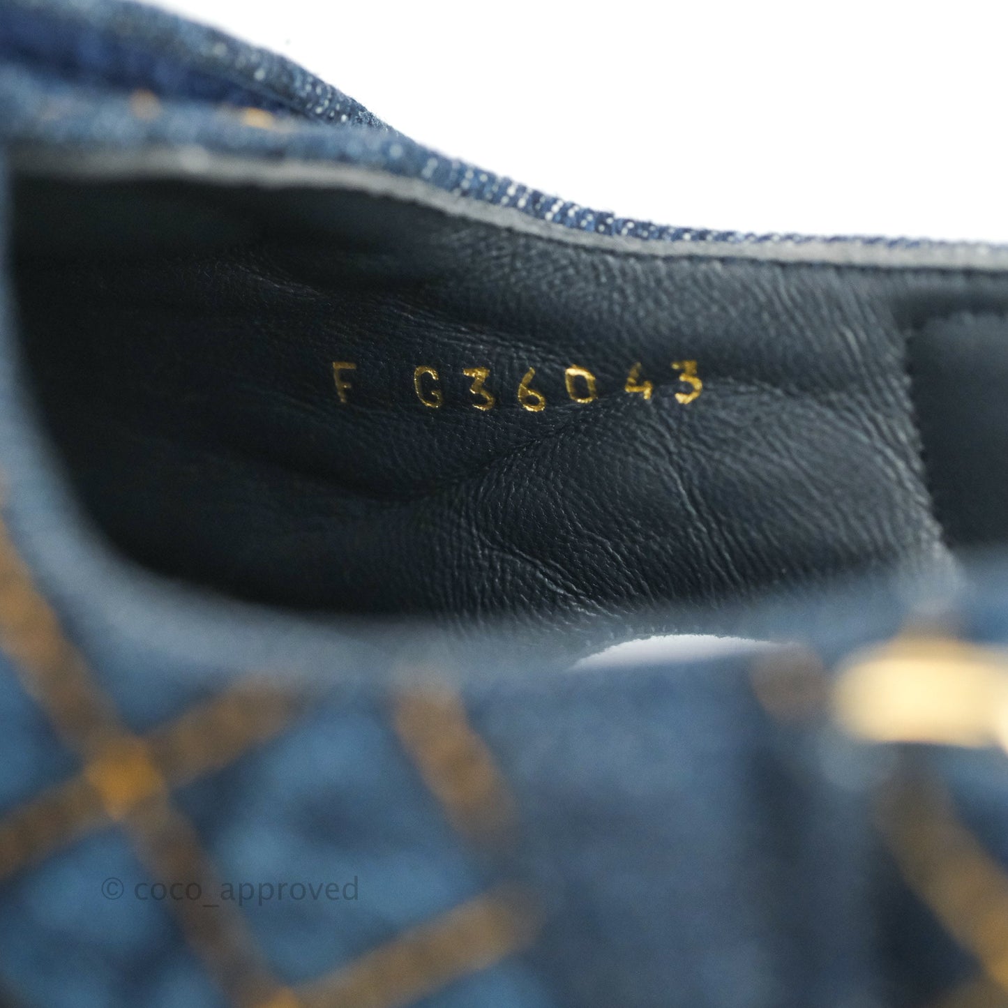 Chanel Denim Dad Sandals Size 38.5