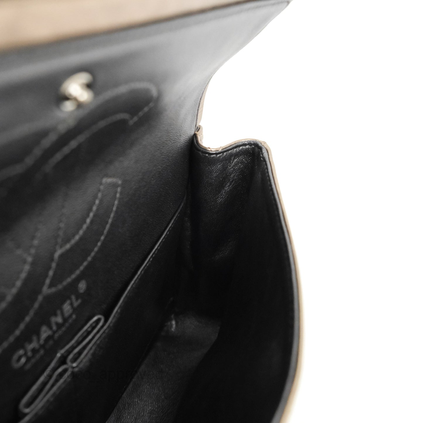 Chanel Reissue 226 Quilted Metallic Calfskin Copper Gold
