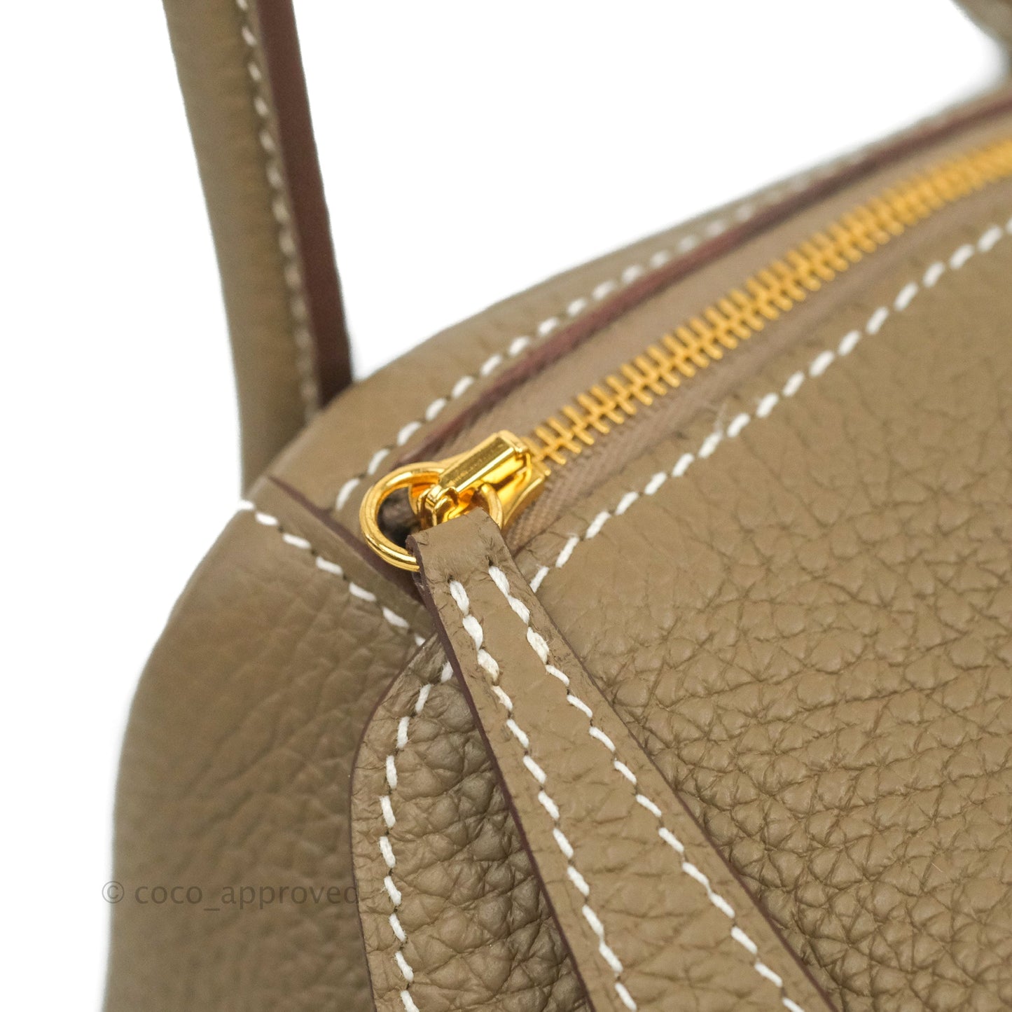 Hermès Lindy 26 Etoupe Gold Hardware