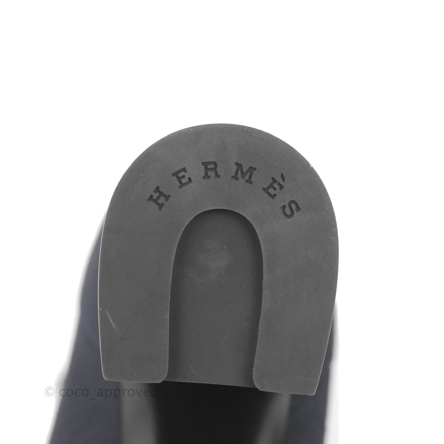 Hermes Knit Calfskin Volver 60 Ankle Boots Black