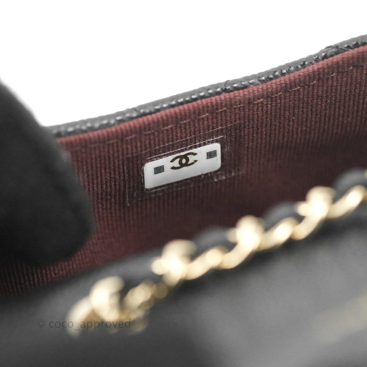 Chanel Classic Belt Bag Black Caviar Gold Hardware