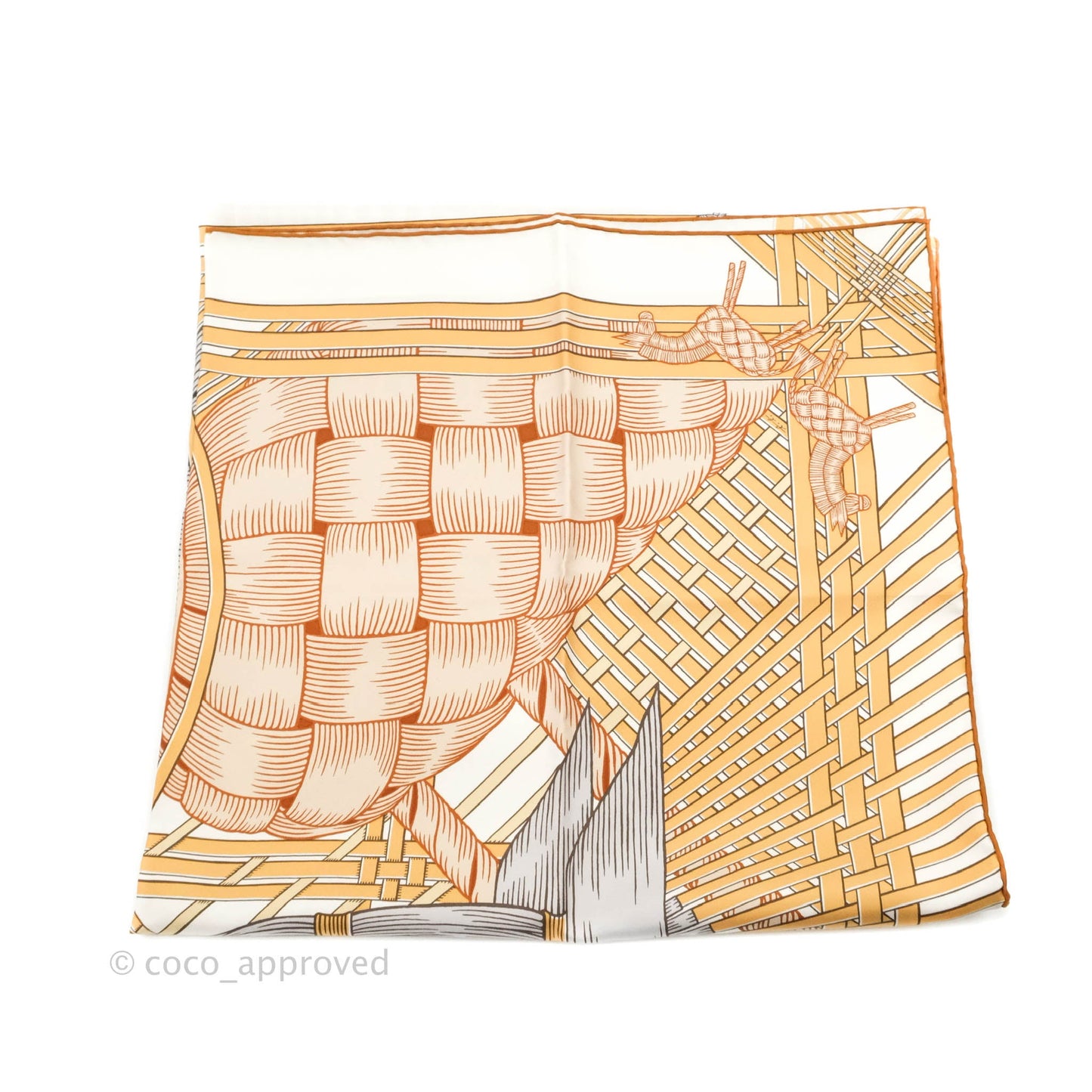 Hermès Masan & Masan Scarf 90