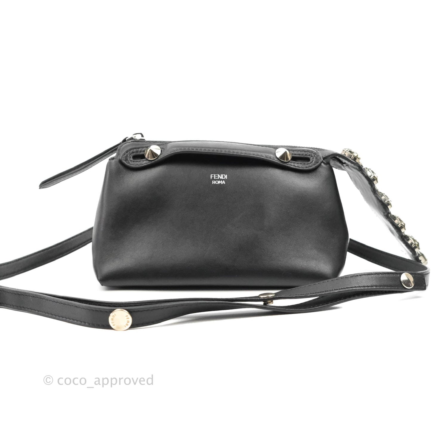 Fendi Mini By The Way Vit. Dolce Bag Black