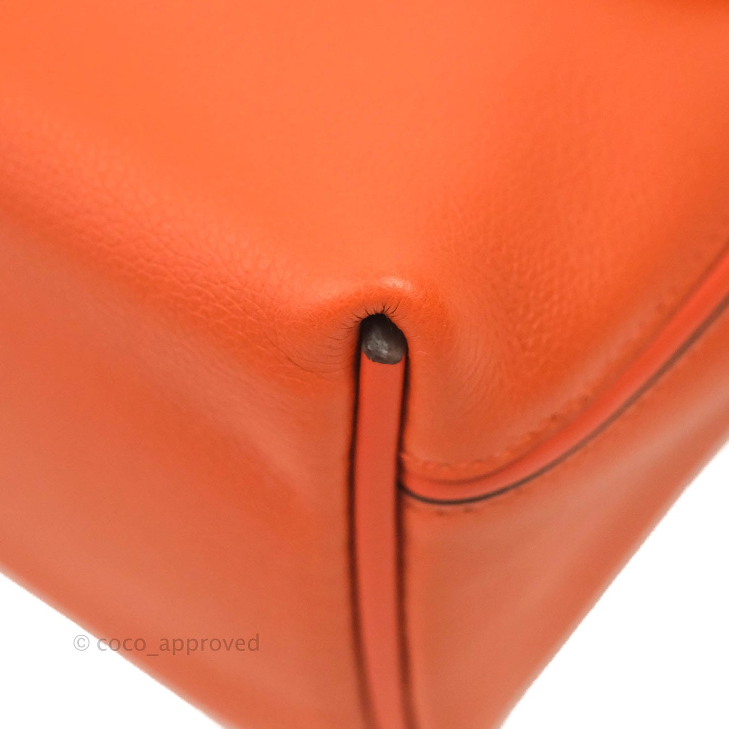 Hermès 24/24 21 Mini Terre Battue Palladium Hardware