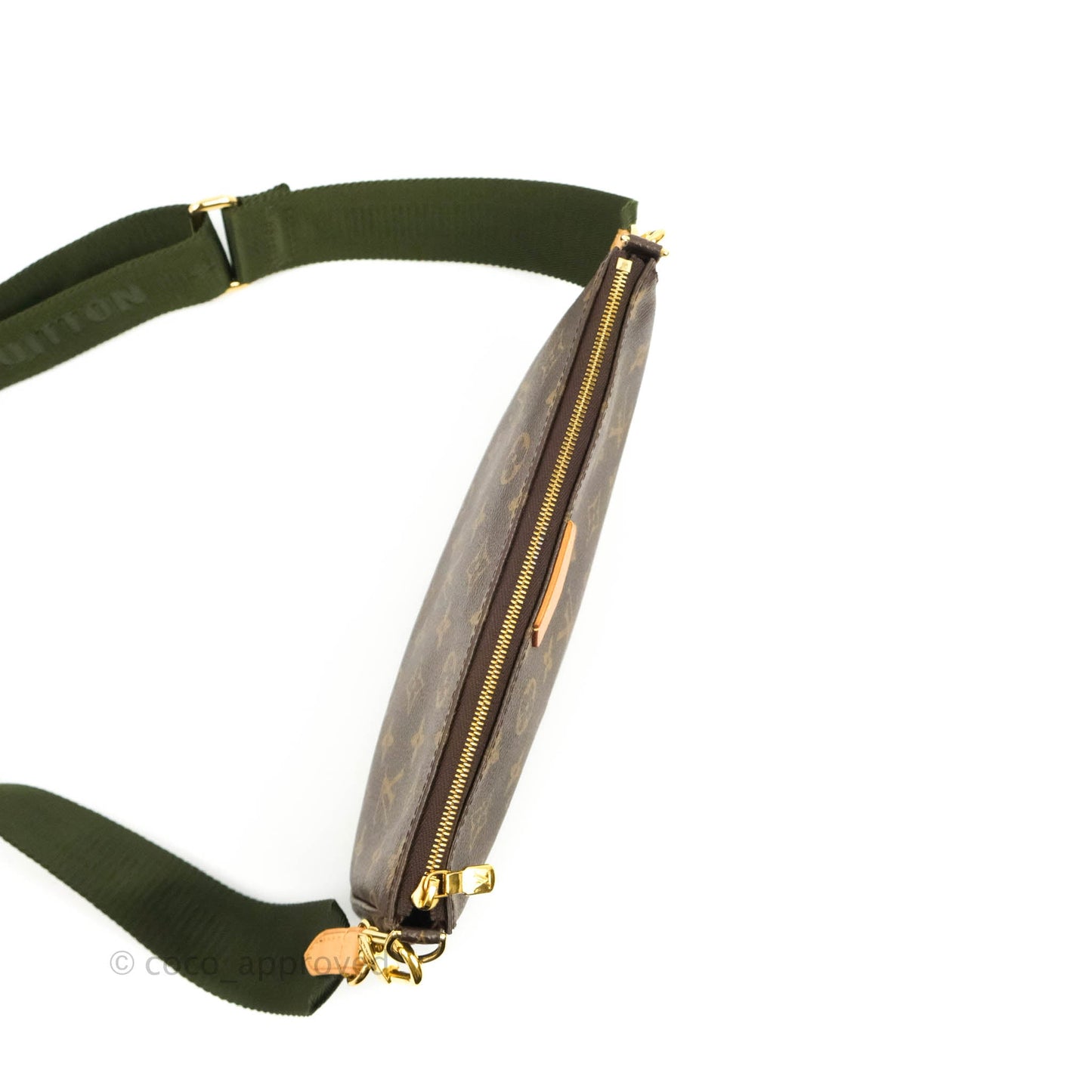 Louis Vuitton Multi Pochette Accessories Khaki Monogram Canvas