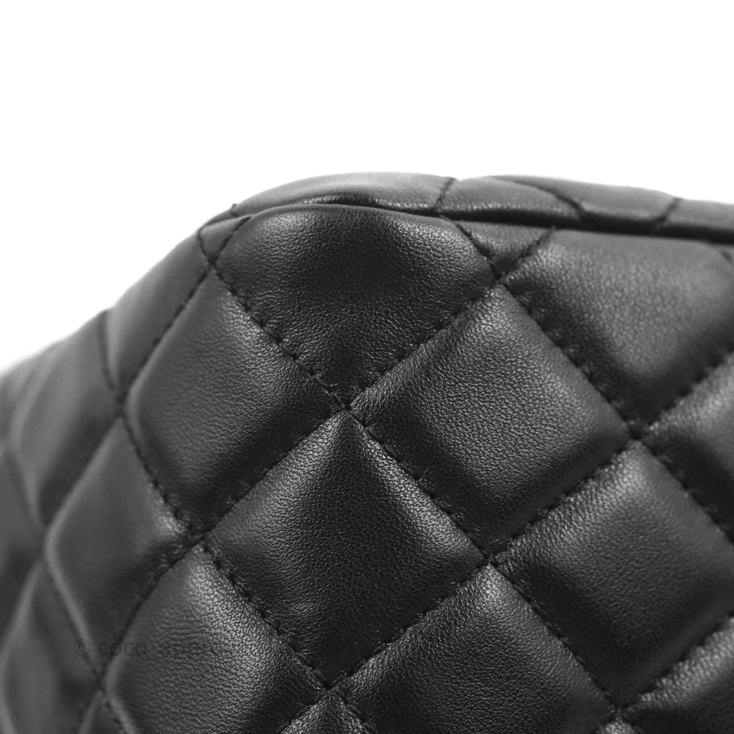 Chanel Black Pearl Crush Hobo Bag Lambskin Aged Gold Hardware