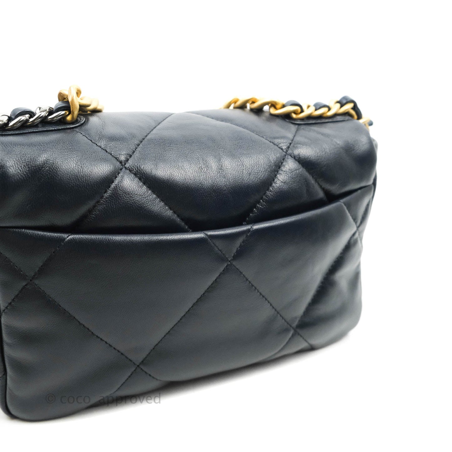 Chanel 19 Small Navy Mixed Hardware