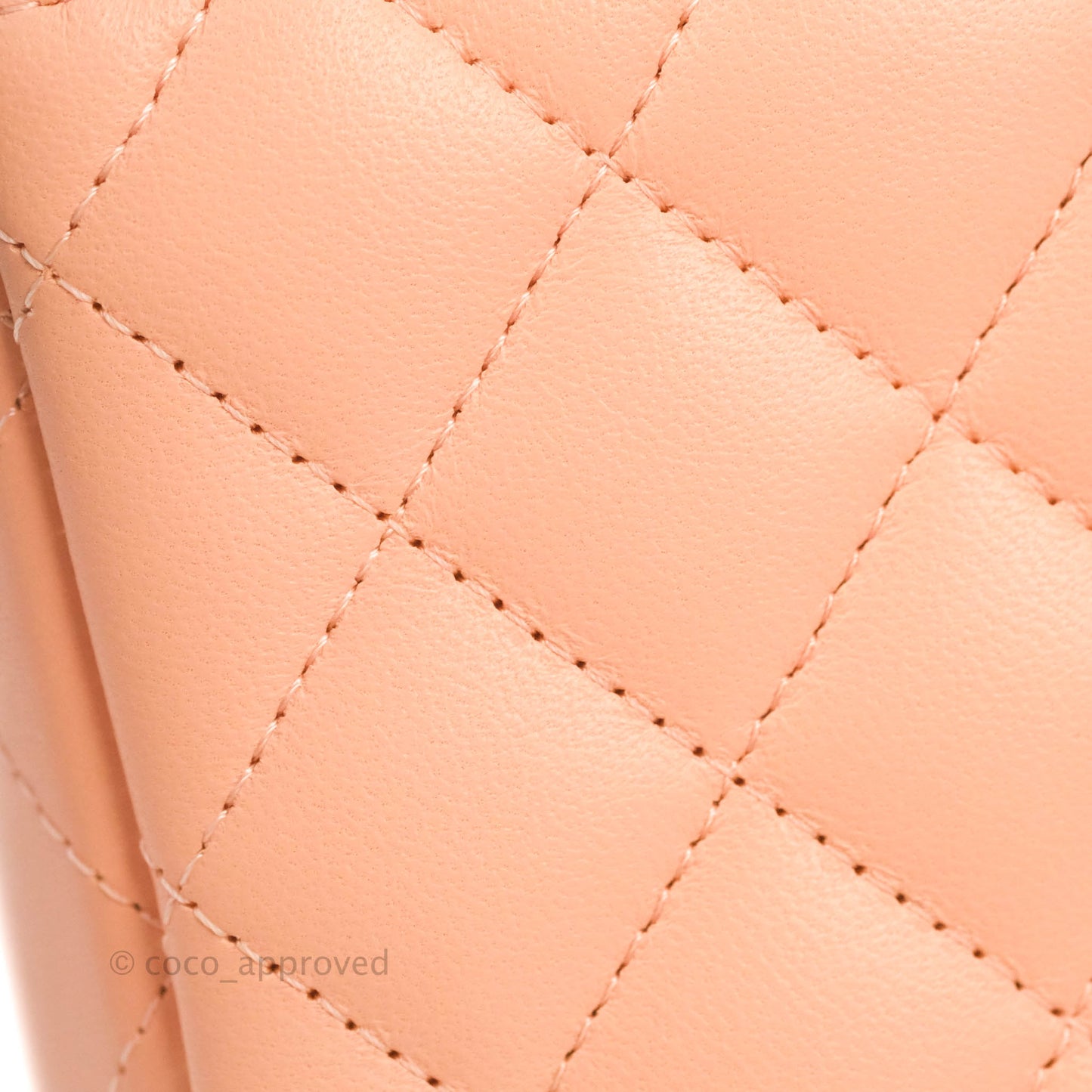 Chanel Quilted Mini Rectangular Flap Orange Clair Lambskin Gold Hardware
